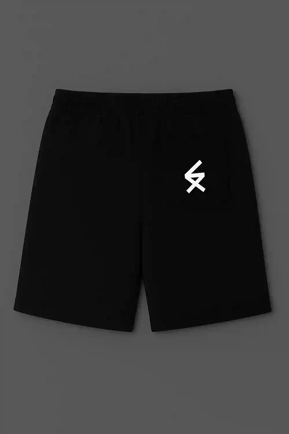 SHARD UNISEX BLACK SHORTS