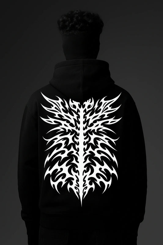 SPIRE - BLACK HOODIE