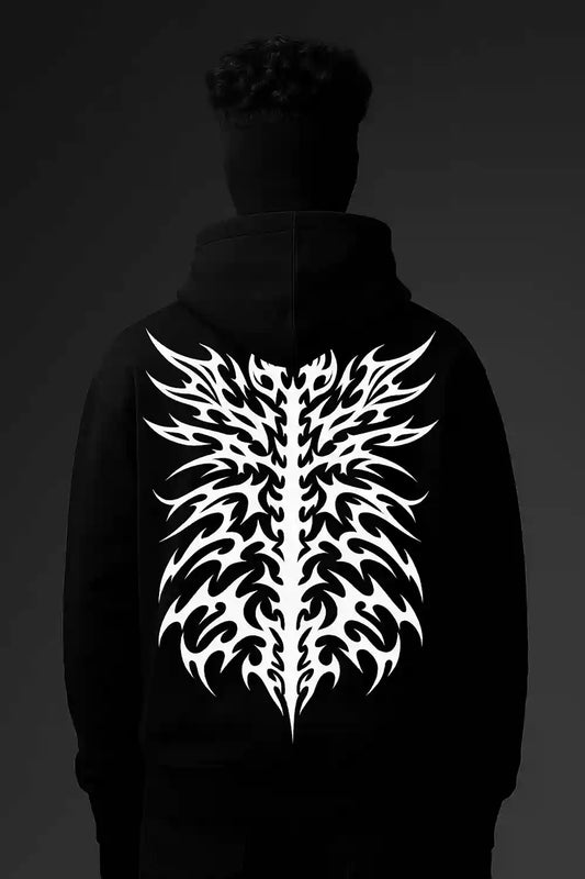SPIRE - BLACK HOODIE
