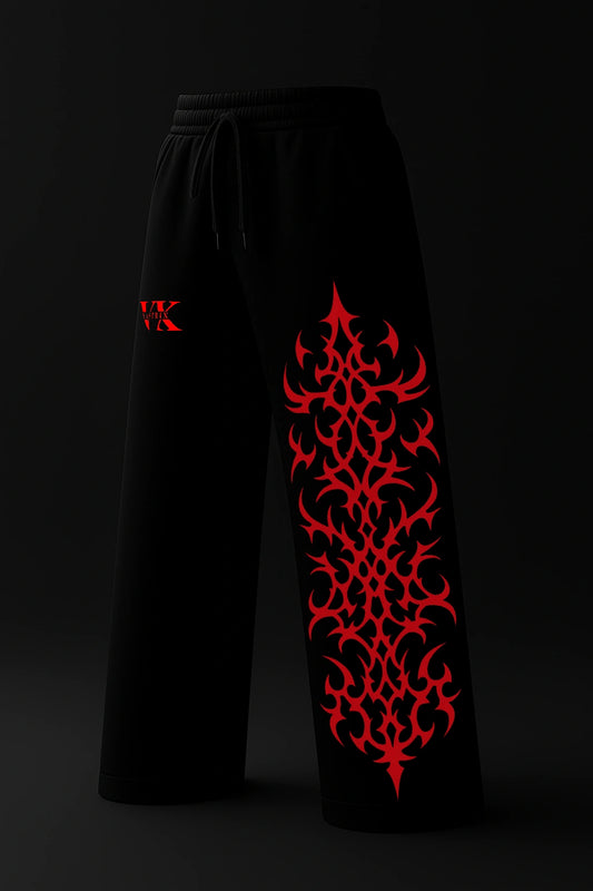 EMBER BLACK BAGGY PANTS