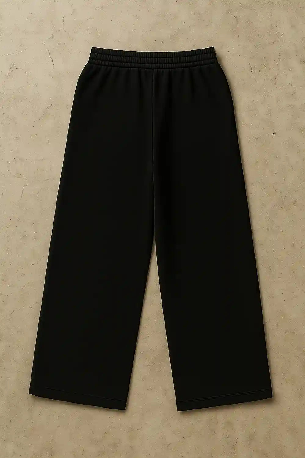 RYUU BLACK BAGGY PANTS