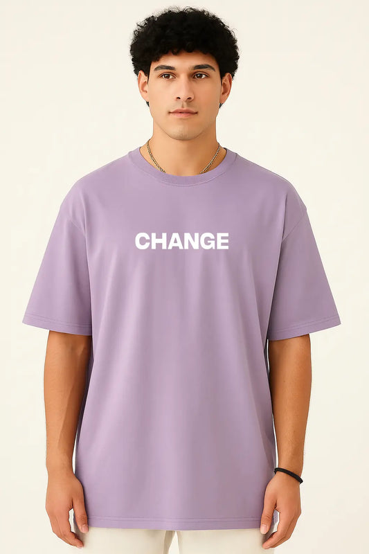 "CHANGE" OVERSIZED TSHIRT