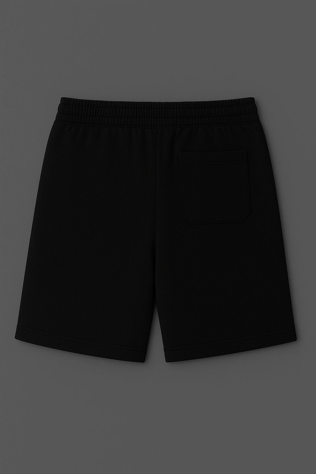 FLARE UNISEX BLACK SHORTS