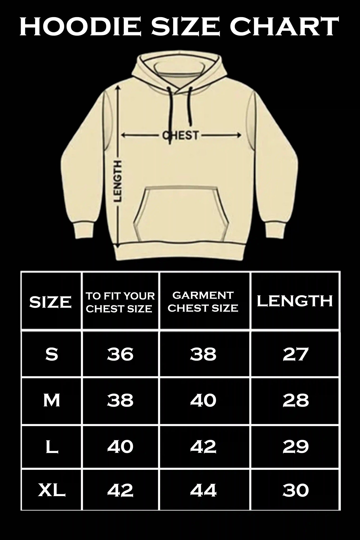 VYRE - BLACK HOODIE