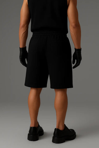 ECLIPSE UNISEX BLACK SHORTS