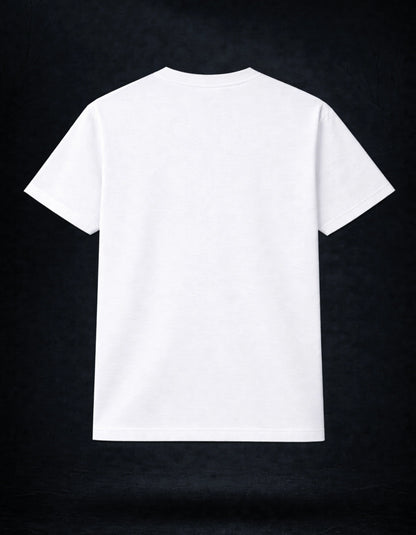 UNBOTHERED WHITE REGULAR TSHIRT