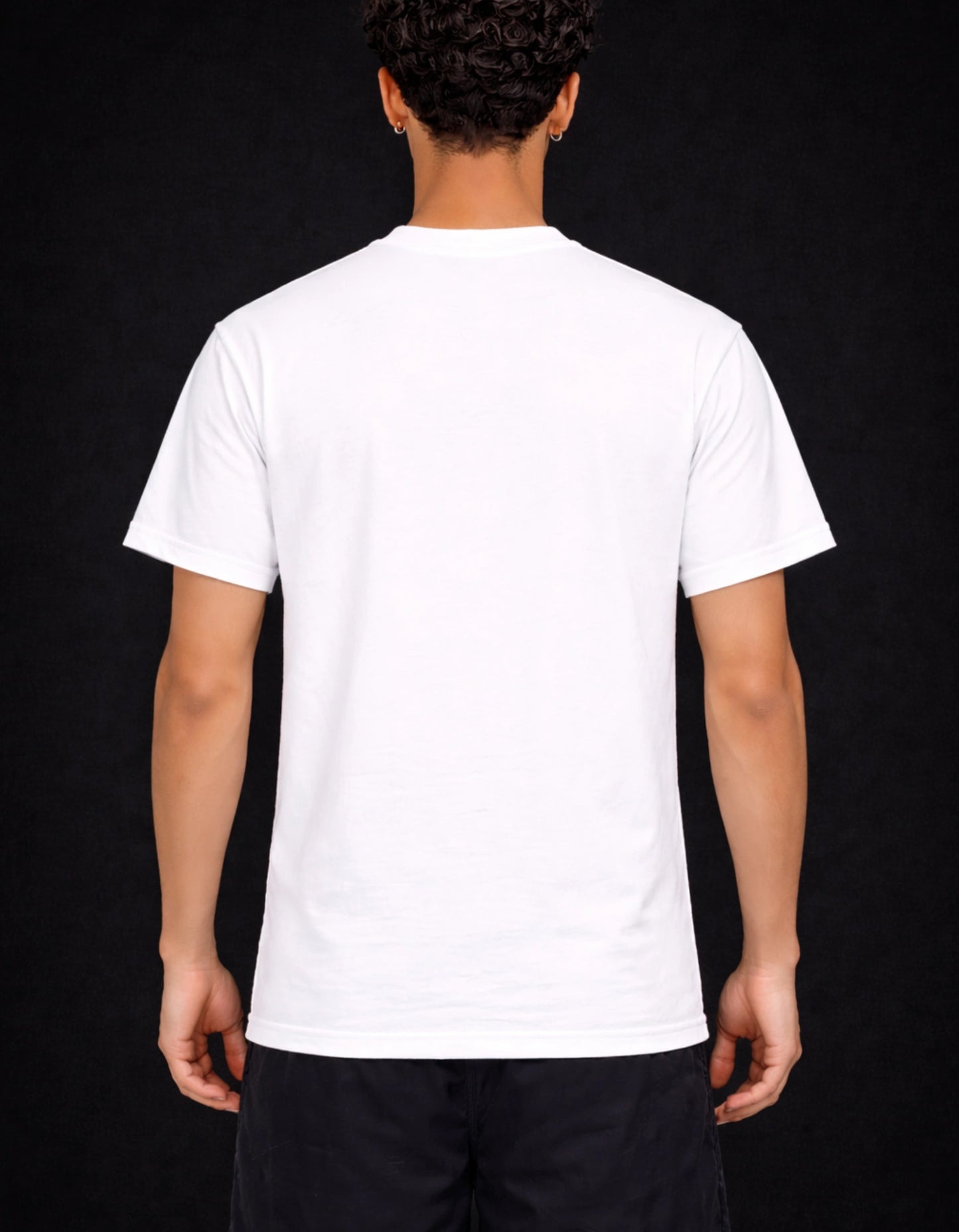 UNBOTHERED WHITE REGULAR TSHIRT