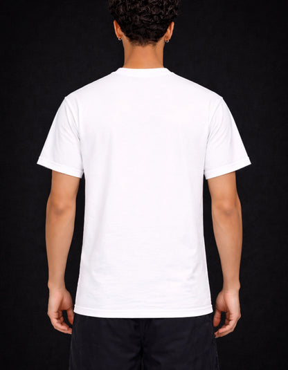 UNBOTHERED WHITE REGULAR TSHIRT