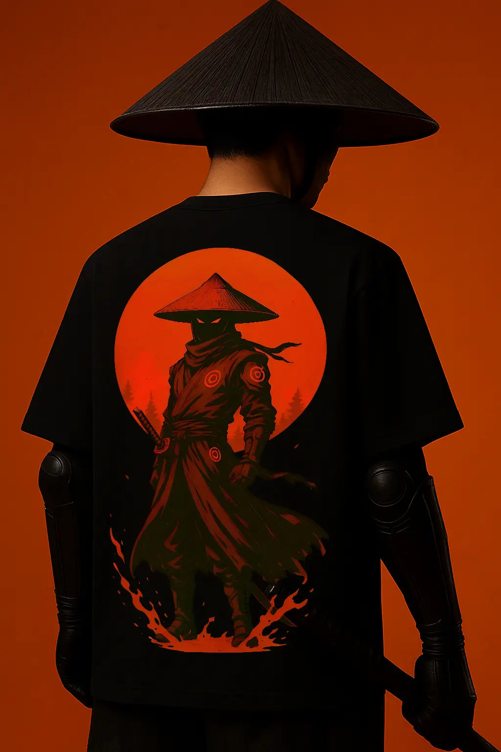 BLOODMOON WARRIOR OVERSIZED TSHIRT