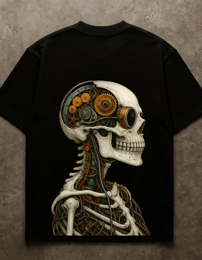 GEARHEAD OVERSIZED TSHIRT - BLACK