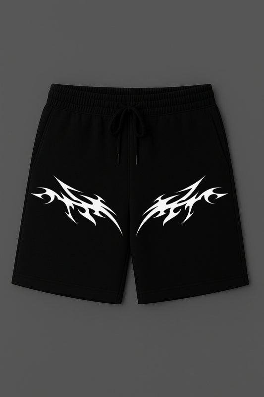 SHARD UNISEX BLACK SHORTS