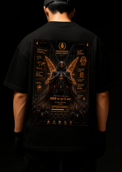 COCKROACH JANTA PARTY OVERSIZED TSHIRT