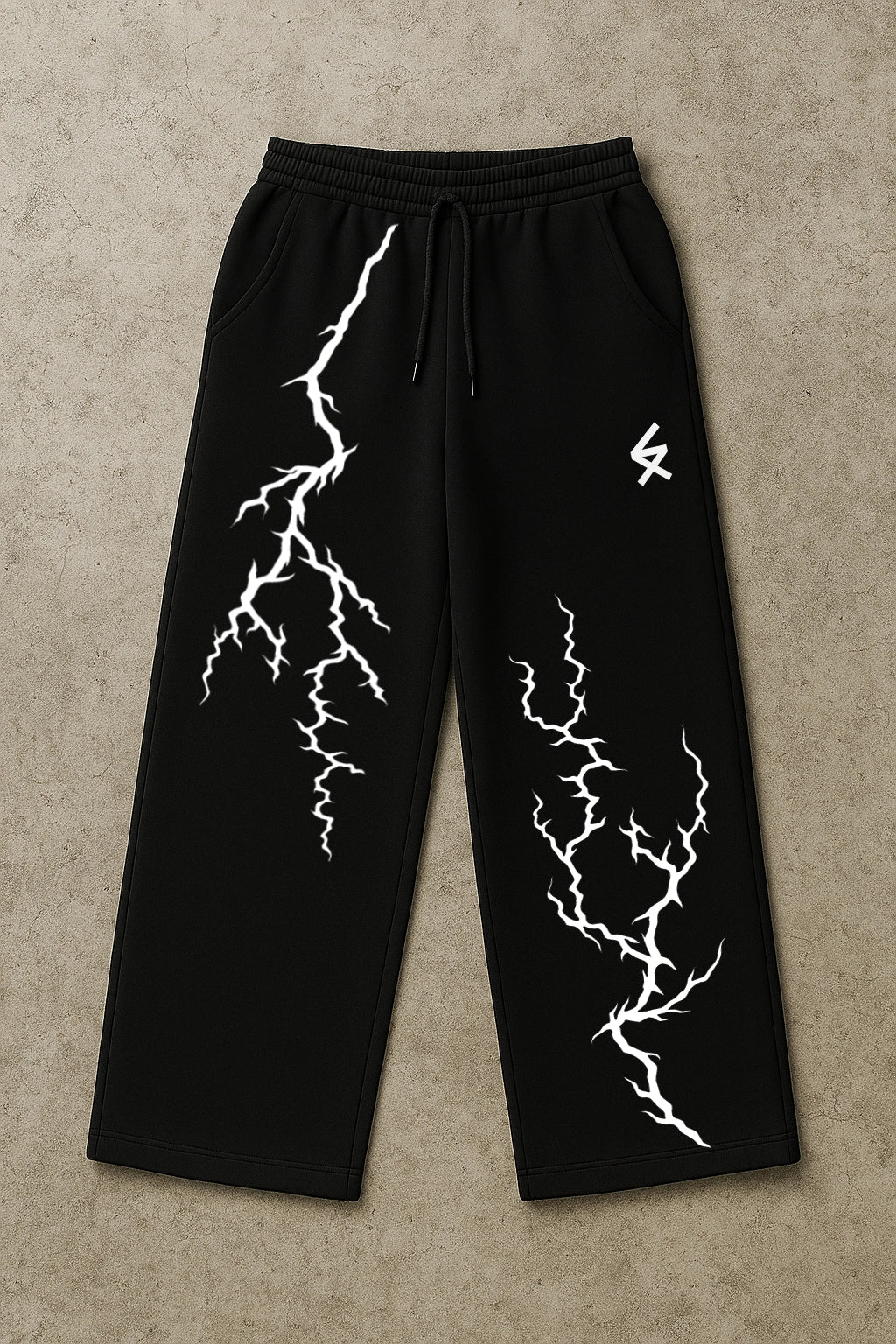 SURGE BLACK BAGGY PANTS