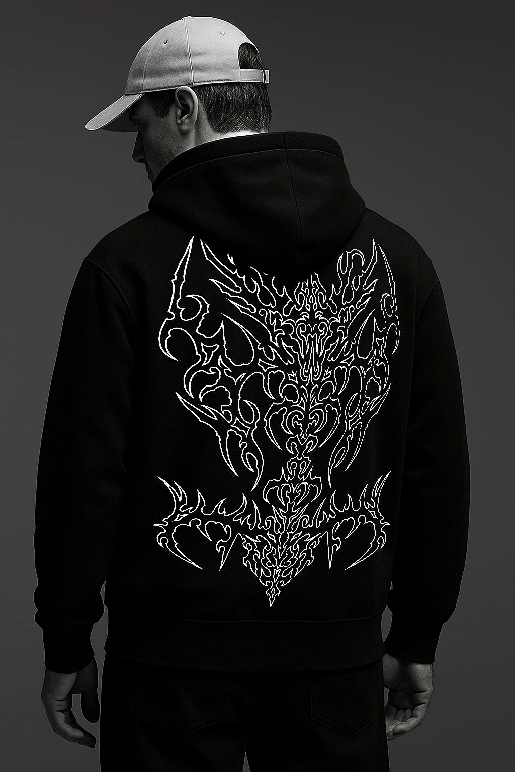 VELRIX - BLACK HOODIE