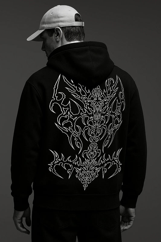 VELRIX - BLACK HOODIE