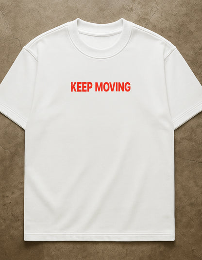 KEEP MOVING OVERSIZED TSHIRT