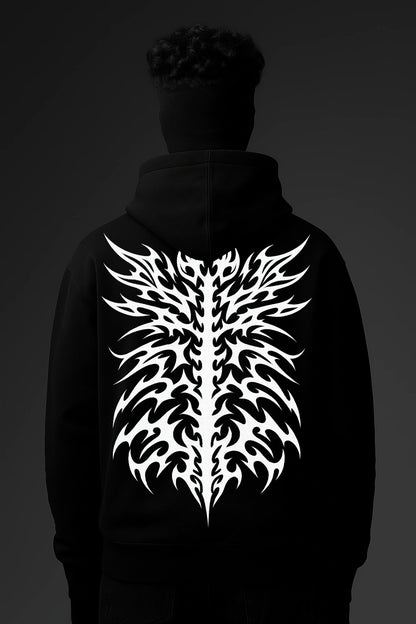 SPIRE - BLACK HOODIE