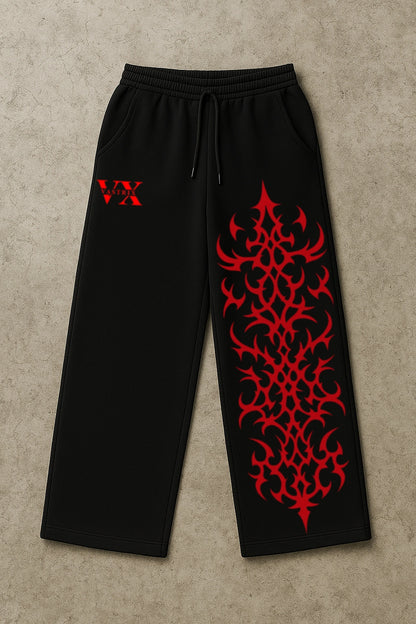 EMBER BLACK BAGGY PANTS