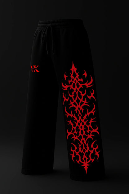 EMBER BLACK BAGGY PANTS