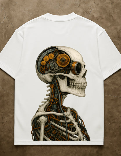 GEARHEAD OVERSIZED TSHIRT - WHITE