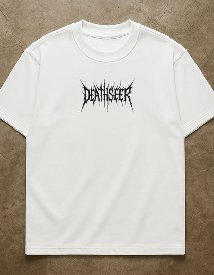 DEATHSEER OVERSIZED TSHIRT - WHITE