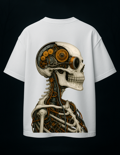 GEARHEAD OVERSIZED TSHIRT - WHITE