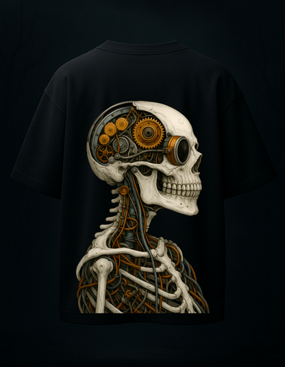 GEARHEAD OVERSIZED TSHIRT - BLACK