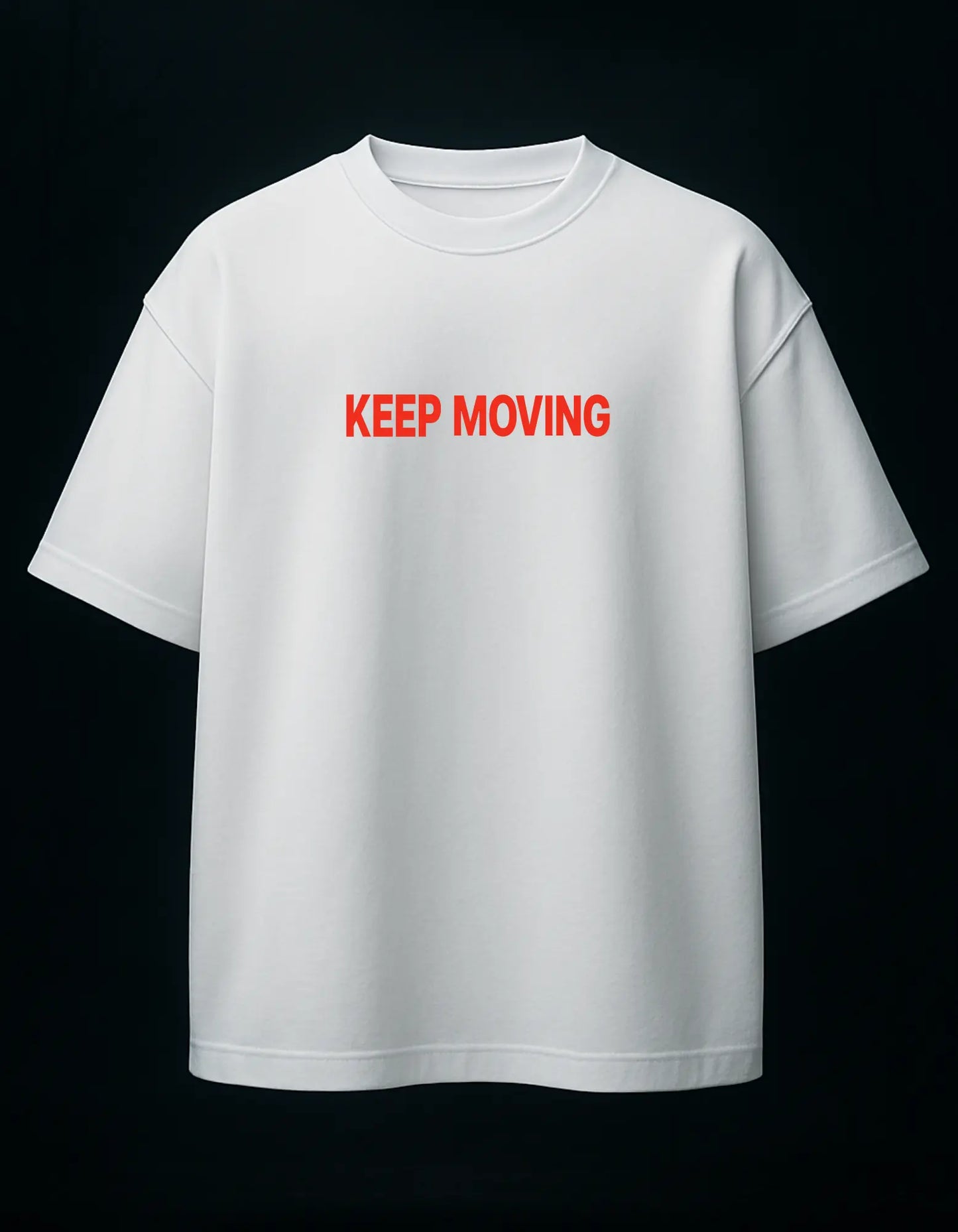 KEEP MOVING OVERSIZED TSHIRT