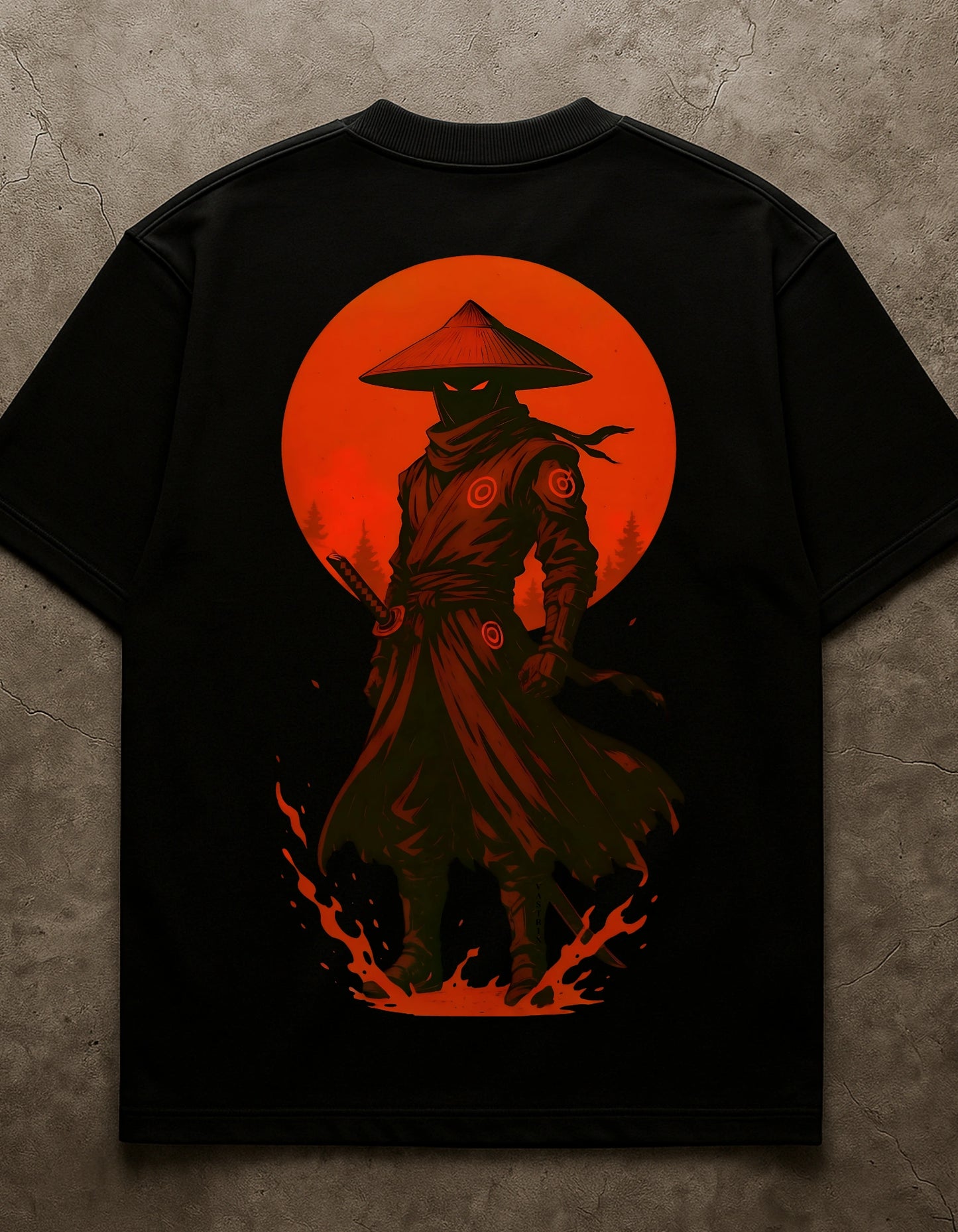 BLOODMOON WARRIOR OVERSIZED TSHIRT