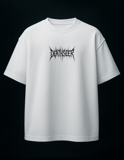 DEATHSEER OVERSIZED TSHIRT - WHITE