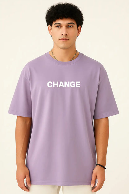 "CHANGE" OVERSIZED TSHIRT