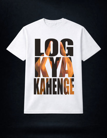 UNBOTHERED WHITE REGULAR TSHIRT