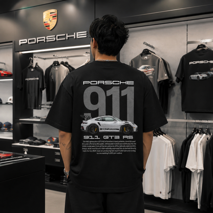 911 GT3 RS – Apex Heritage Oversized Tee - 240 GSM
