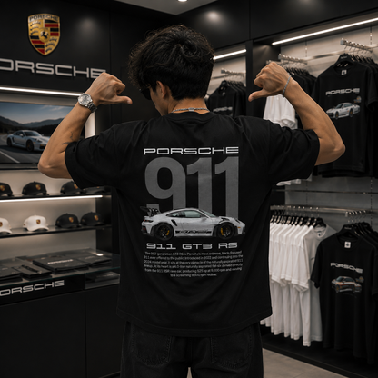 911 GT3 RS – Apex Heritage Oversized Tee - 240 GSM