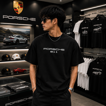 911 GT3 RS – Apex Heritage Oversized Tee - 240 GSM