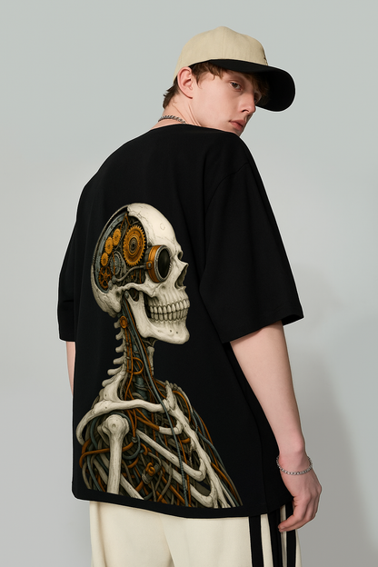 GEARHEAD OVERSIZED TSHIRT - BLACK