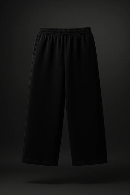 MONEY BLACK BAGGY PANTS