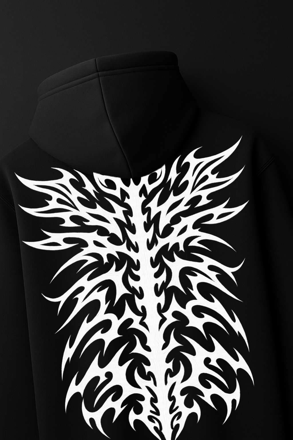 SPIRE - BLACK HOODIE