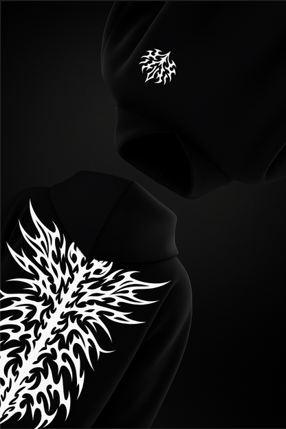 SPIRE - BLACK HOODIE