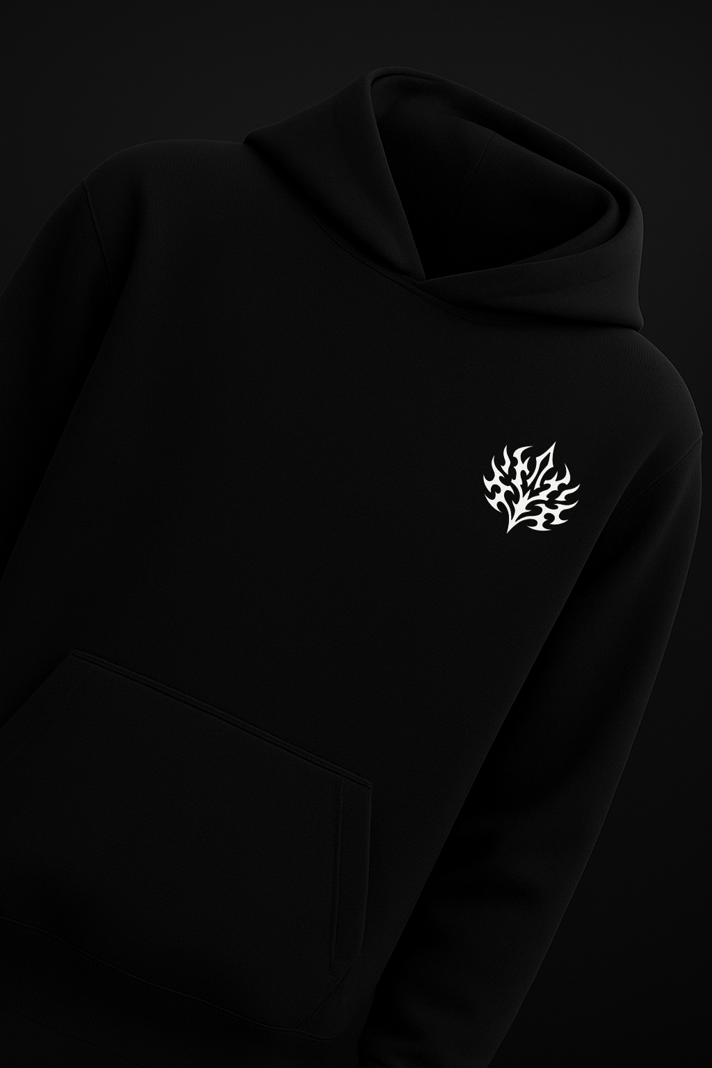 SPIRE - BLACK HOODIE